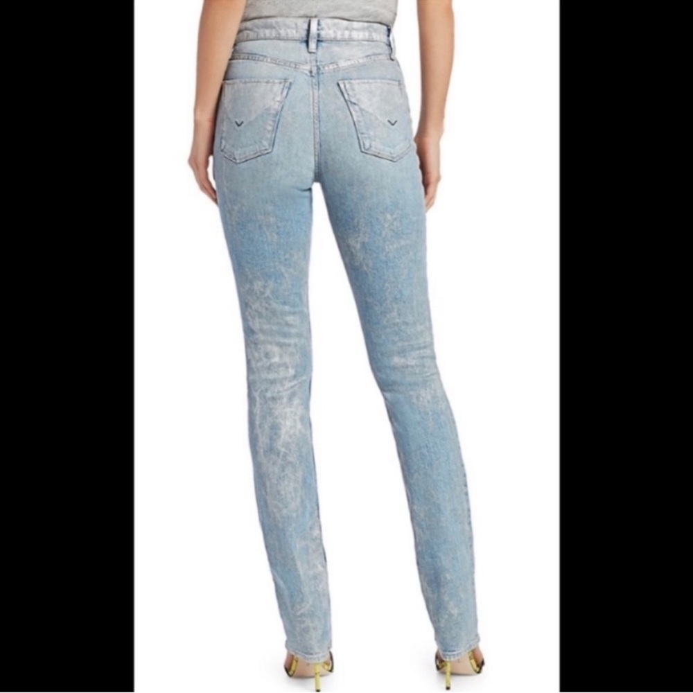 Hudson Jeans Winter Frost Coated Jeans